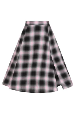 Hell Bunny Hayley Skirt Pink Best