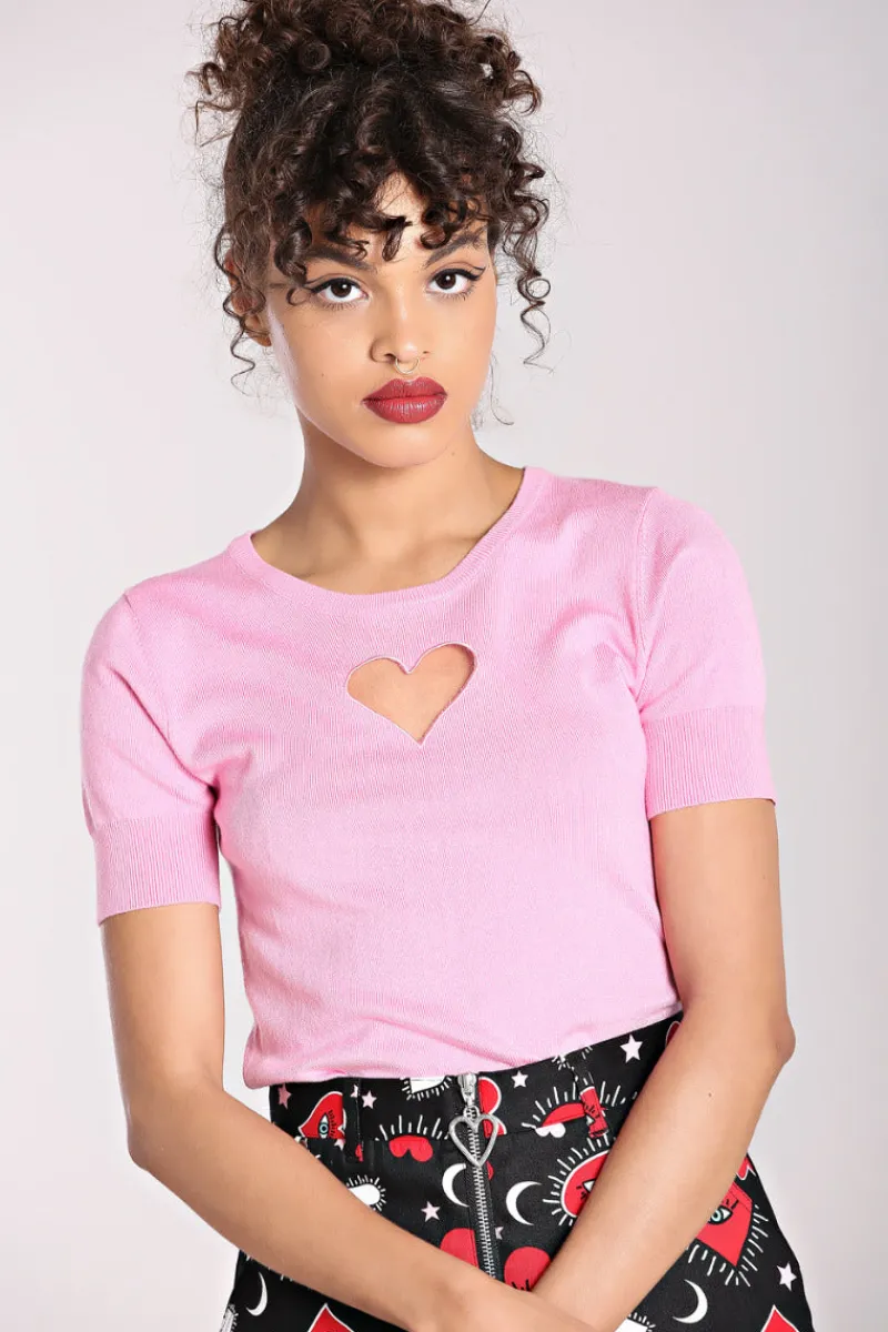 Hell Bunny Heart Top