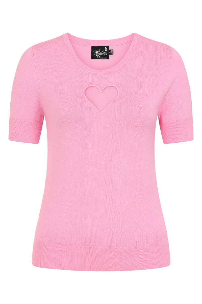 Hell Bunny Heart Top