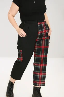 Hell Bunny Heather Trousers Black Best