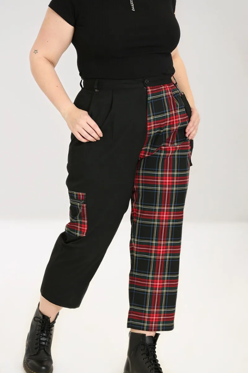 Hell Bunny Heather Trousers Black Best