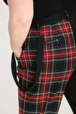 Hell Bunny Heather Trousers Black Best