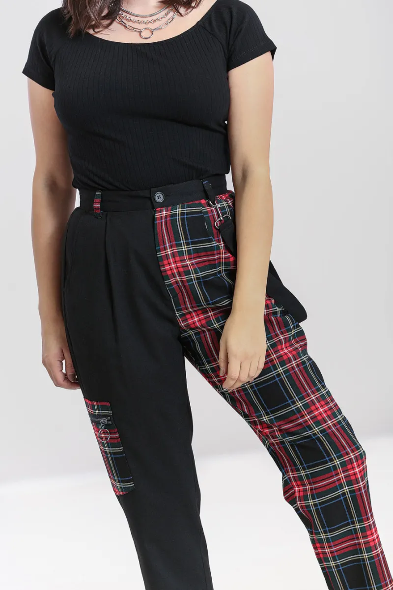 Hell Bunny Heather Trousers Black Best