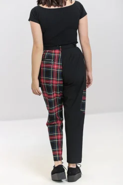 Hell Bunny Heather Trousers Black Best