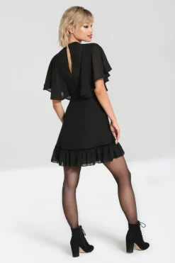 Hell Bunny Imperia Dress Black Hot