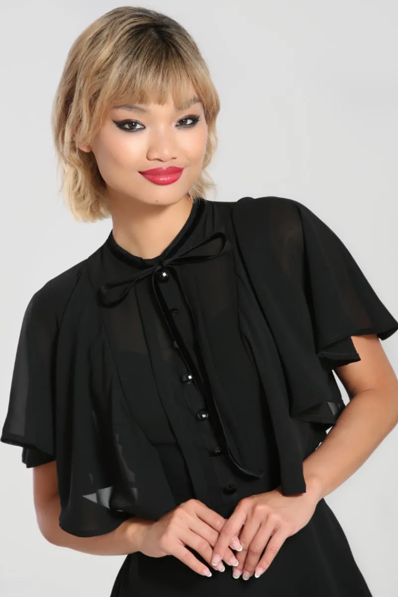 Hell Bunny Imperia Dress Black Hot