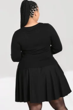 Hell Bunny In A Web Cardigan Black Best