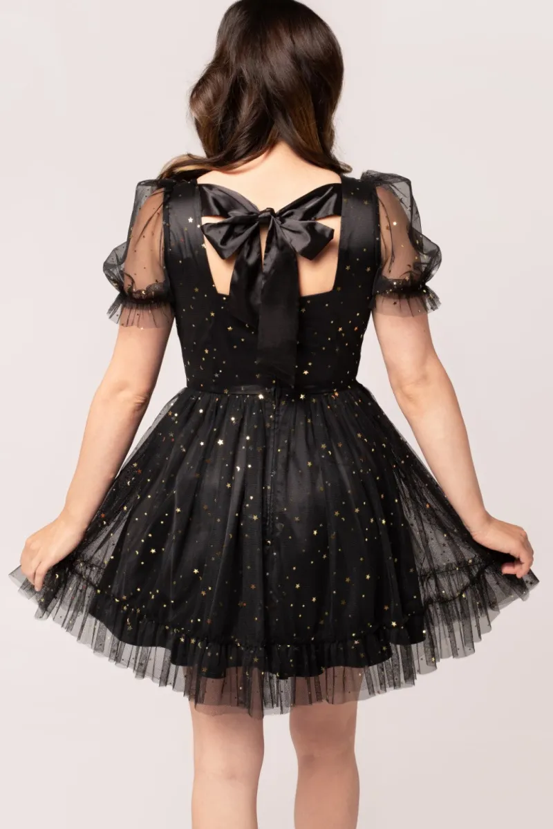 Hell Bunny Infinity Mini Dress Black Hot