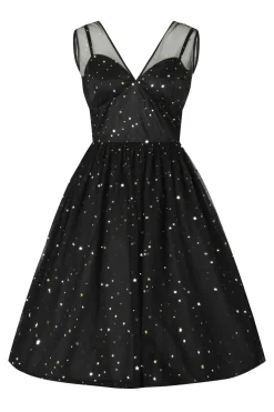 Hell Bunny Infinity 50's Dress Black Online
