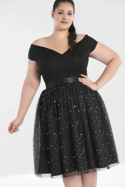Hell Bunny Infinity 50's Skirt Black Best