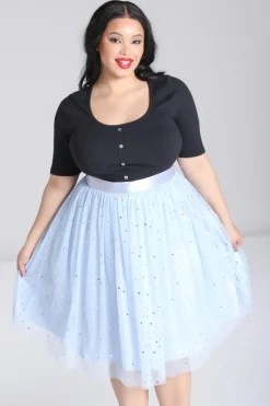 Hell Bunny Infinity 50'S Skirt Blue Discount