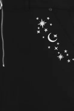 Hell Bunny Interstellar Mini Skirt Black Clearance