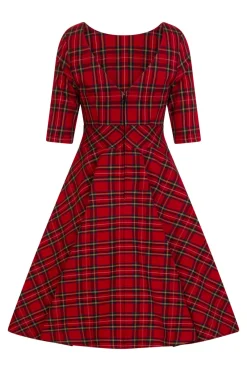 Hell Bunny Irvine 50's Dress Red Outlet