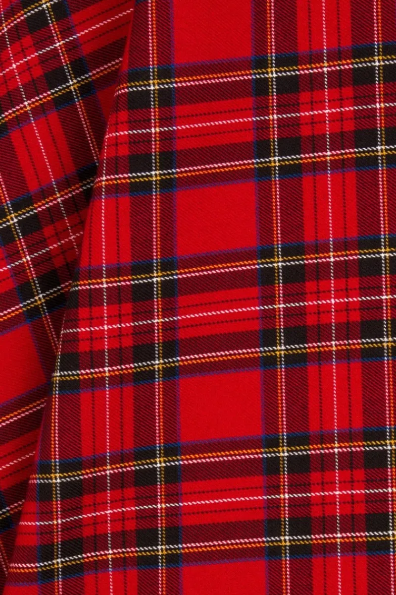 Hell Bunny Irvine 50's Skirt Red Discount