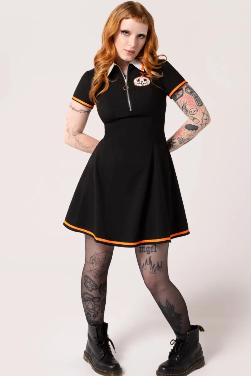Hell Bunny Jack-O-Lantern Dress Black Best