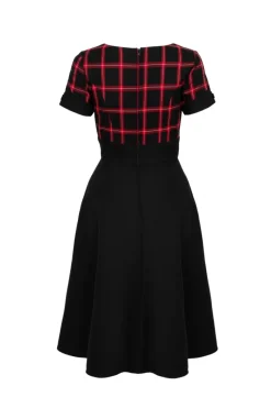 Hell Bunny Janine Dress Black/Red