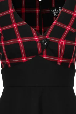 Hell Bunny Janine Dress Black/Red