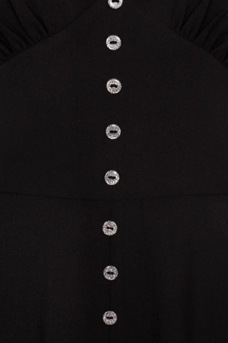 Hell Bunny Jinx Dress Black Clearance