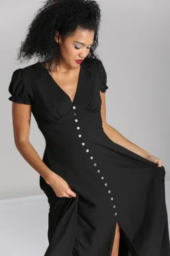 Hell Bunny Jinx Dress Black Clearance