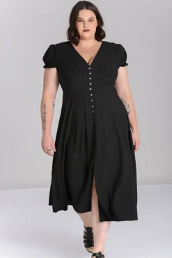 Hell Bunny Jinx Dress Black Clearance