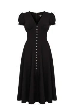 Hell Bunny Jinx Dress Black Clearance