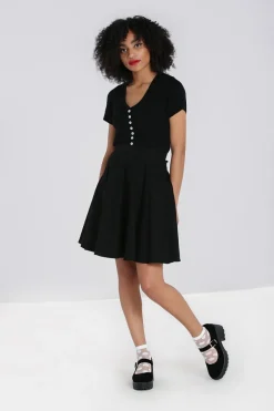 Hell Bunny Josie Top Black Online