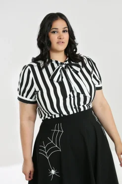 Hell Bunny Juno Blouse Sale