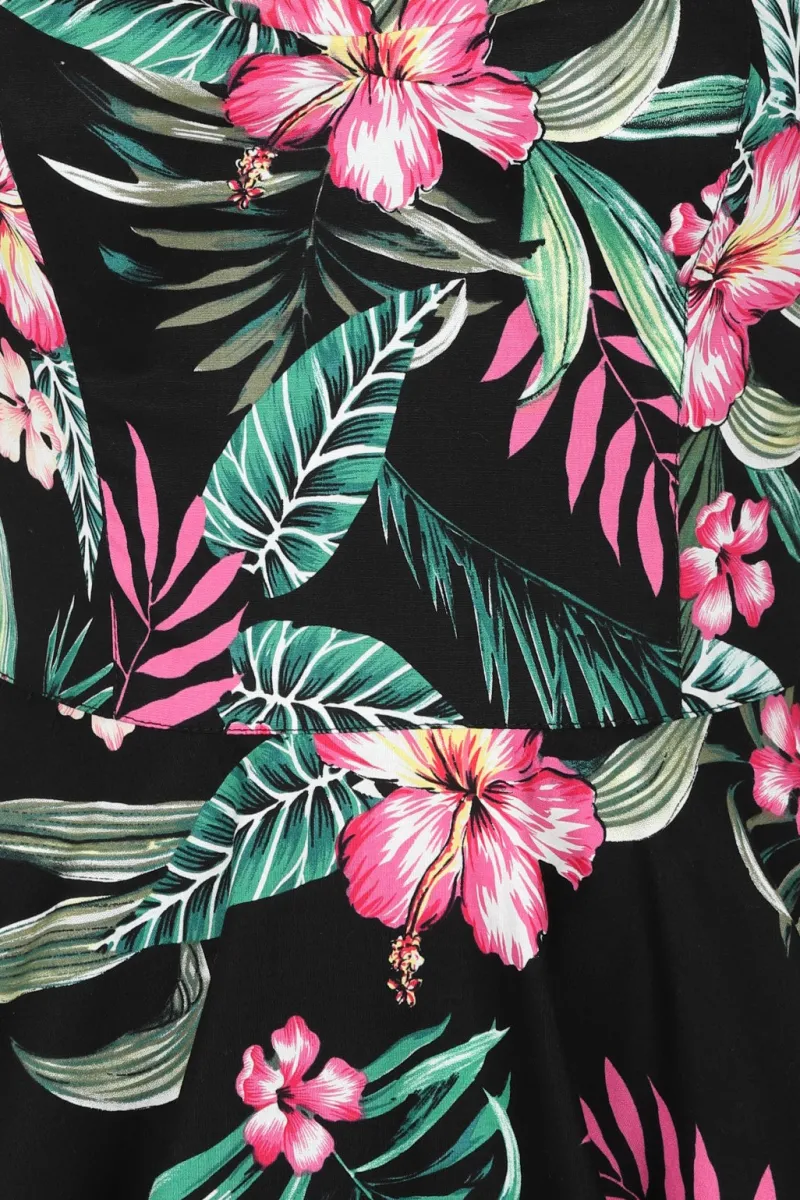 Hell Bunny Kalani 50's Dress Black Discount