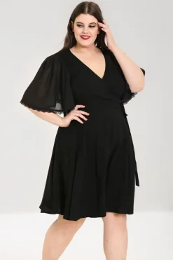 Hell Bunny Liara Dress Black Outlet