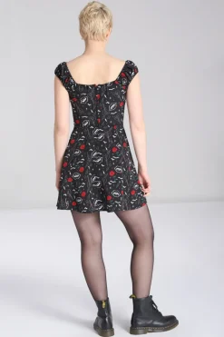 Hell Bunny Lilith Mini Dress Black