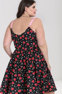 Hell Bunny Lollies Mid Dress Black Outlet