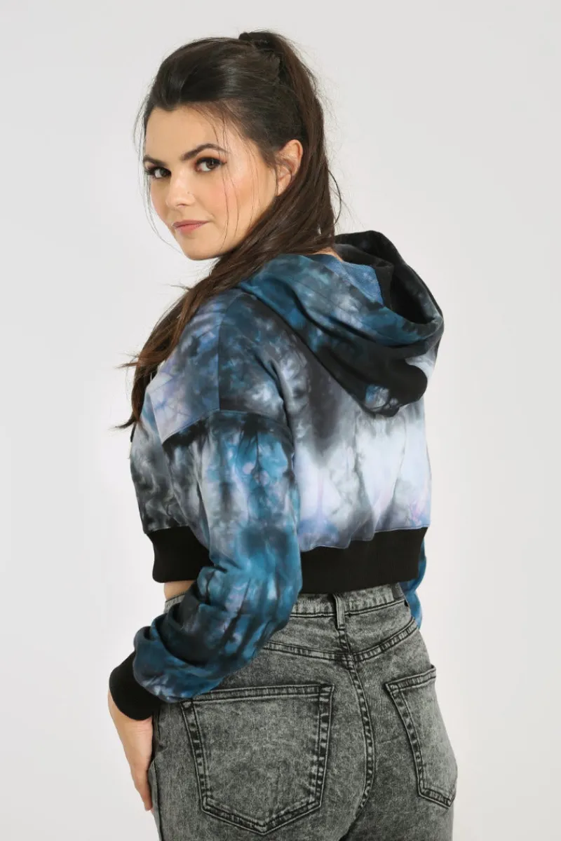 Hell Bunny Lost Hoodie Navy Discount