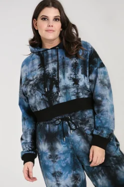 Hell Bunny Lost Hoodie Navy Discount