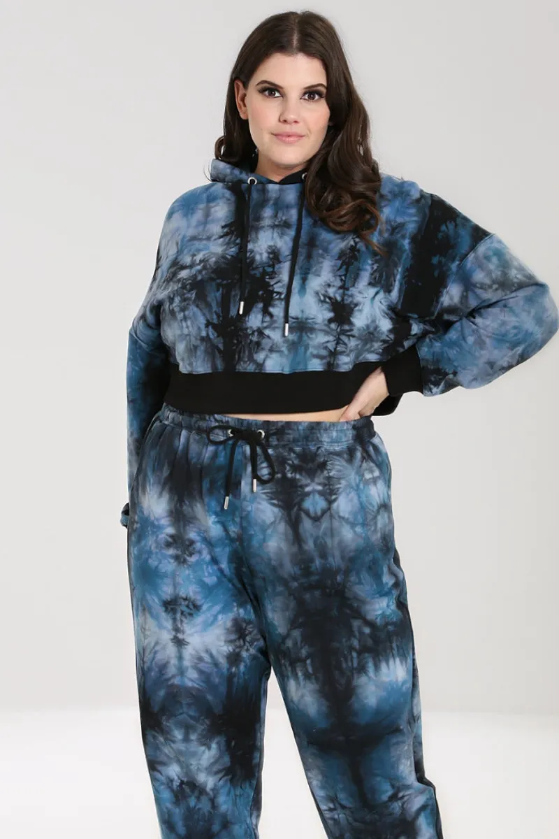 Hell Bunny Lost Hoodie Navy Discount