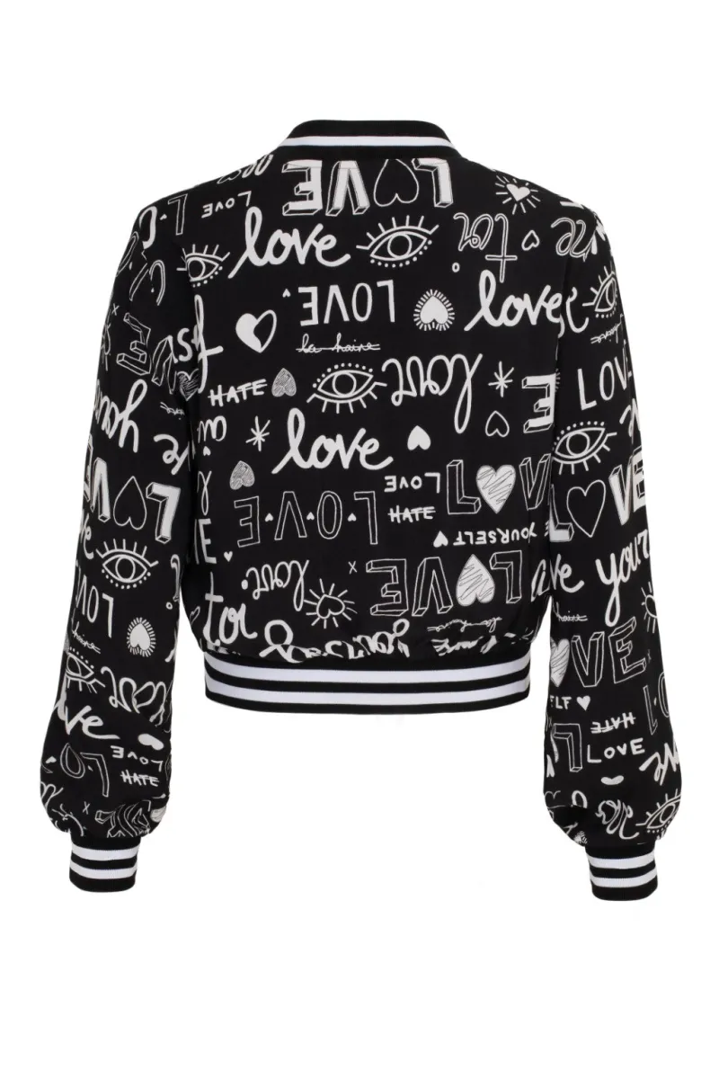 Hell Bunny Love Yourself Jacket Black Sale