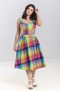 Hell Bunny Lucia 50's Skirt MultiColour