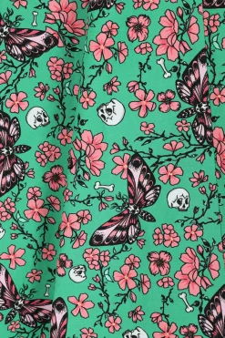 Hell Bunny Madilynn 50's Dress Green Clearance