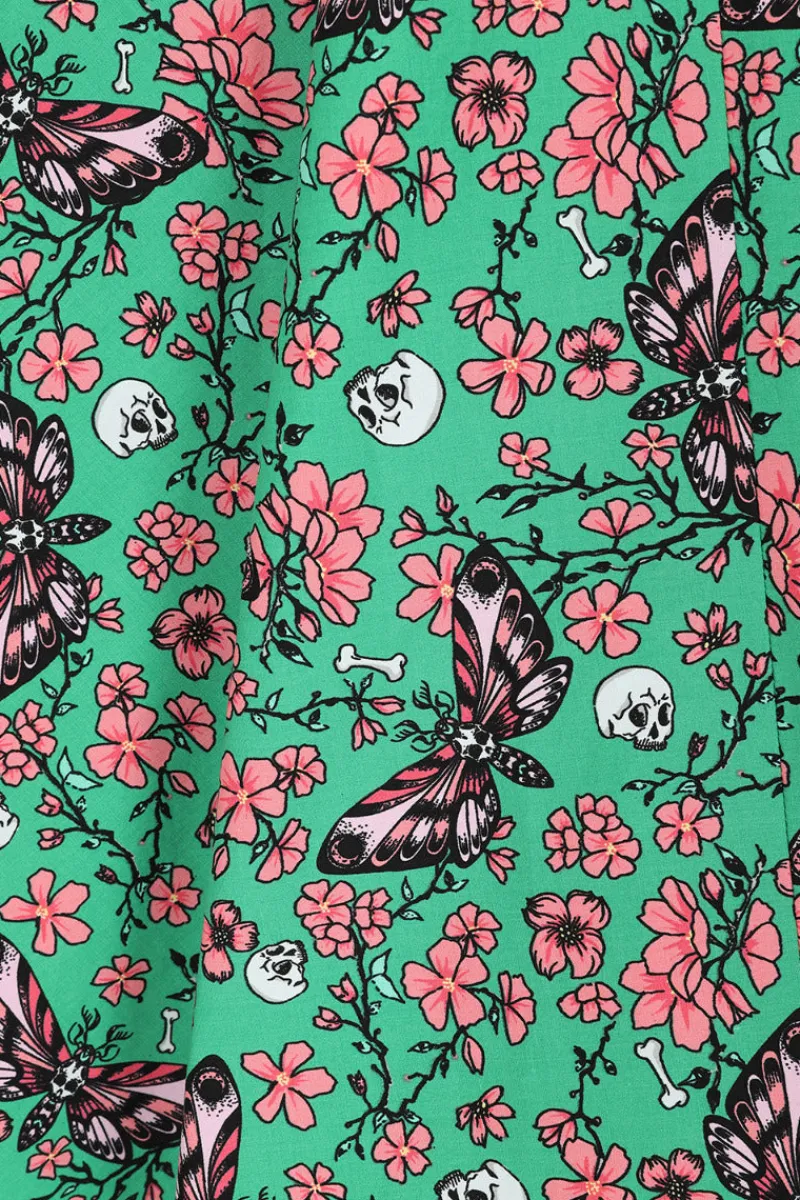 Hell Bunny Madilynn 50's Dress Green Clearance