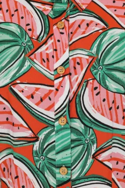 Hell Bunny Melonie Shirt Orange Best