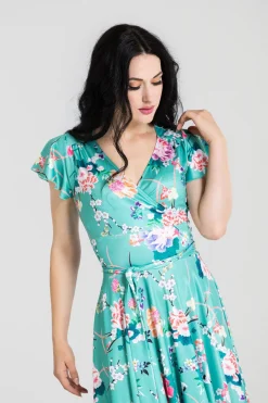 Hell Bunny Midori Dress Mint