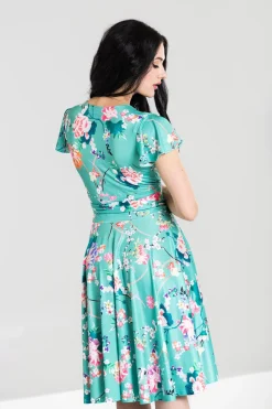 Hell Bunny Midori Dress Mint