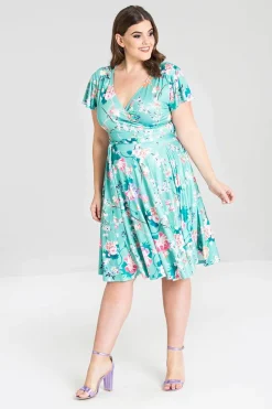 Hell Bunny Midori Dress Mint