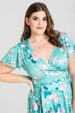 Hell Bunny Midori Dress Mint