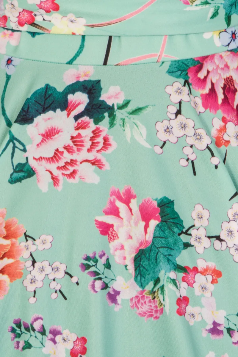 Hell Bunny Midori Dress Mint