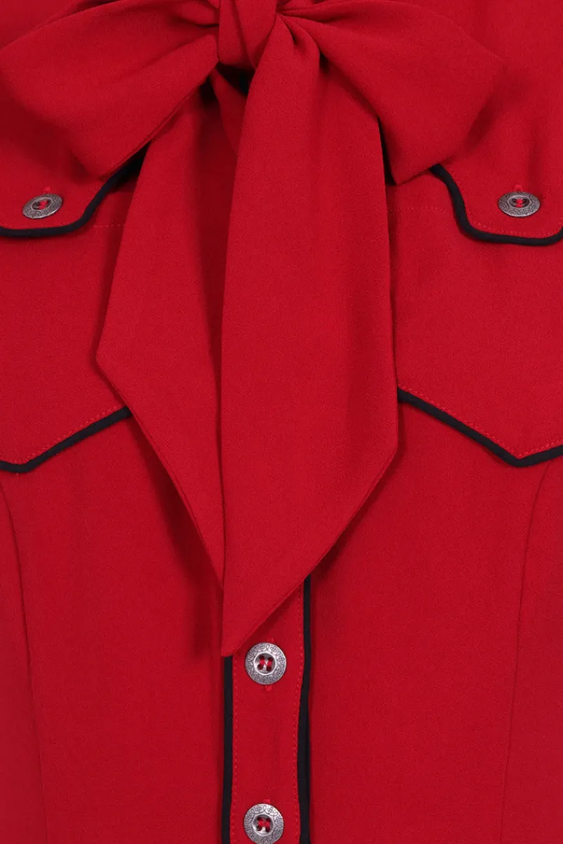 Hell Bunny Millie Dress Red Online