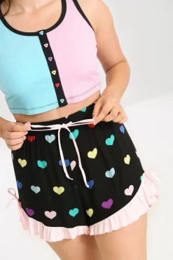 Hell Bunny Mimi Shorts Black Outlet