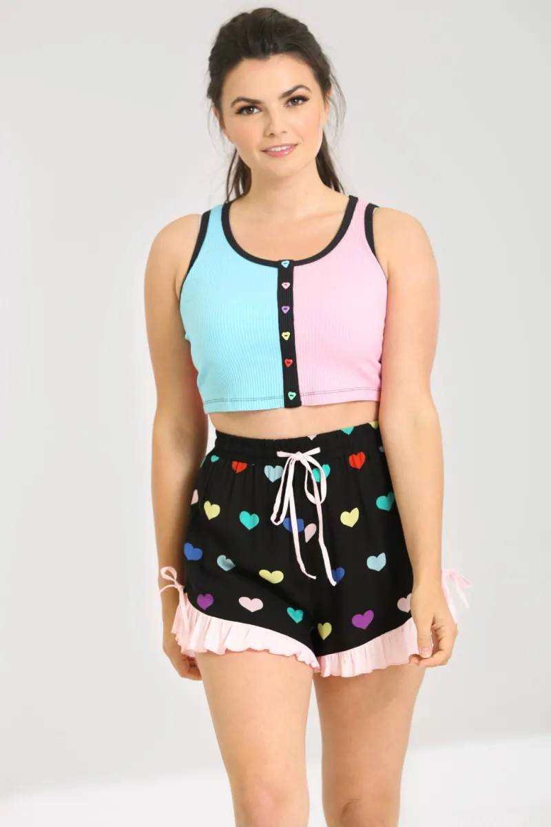 Hell Bunny Mimi Shorts Black Outlet