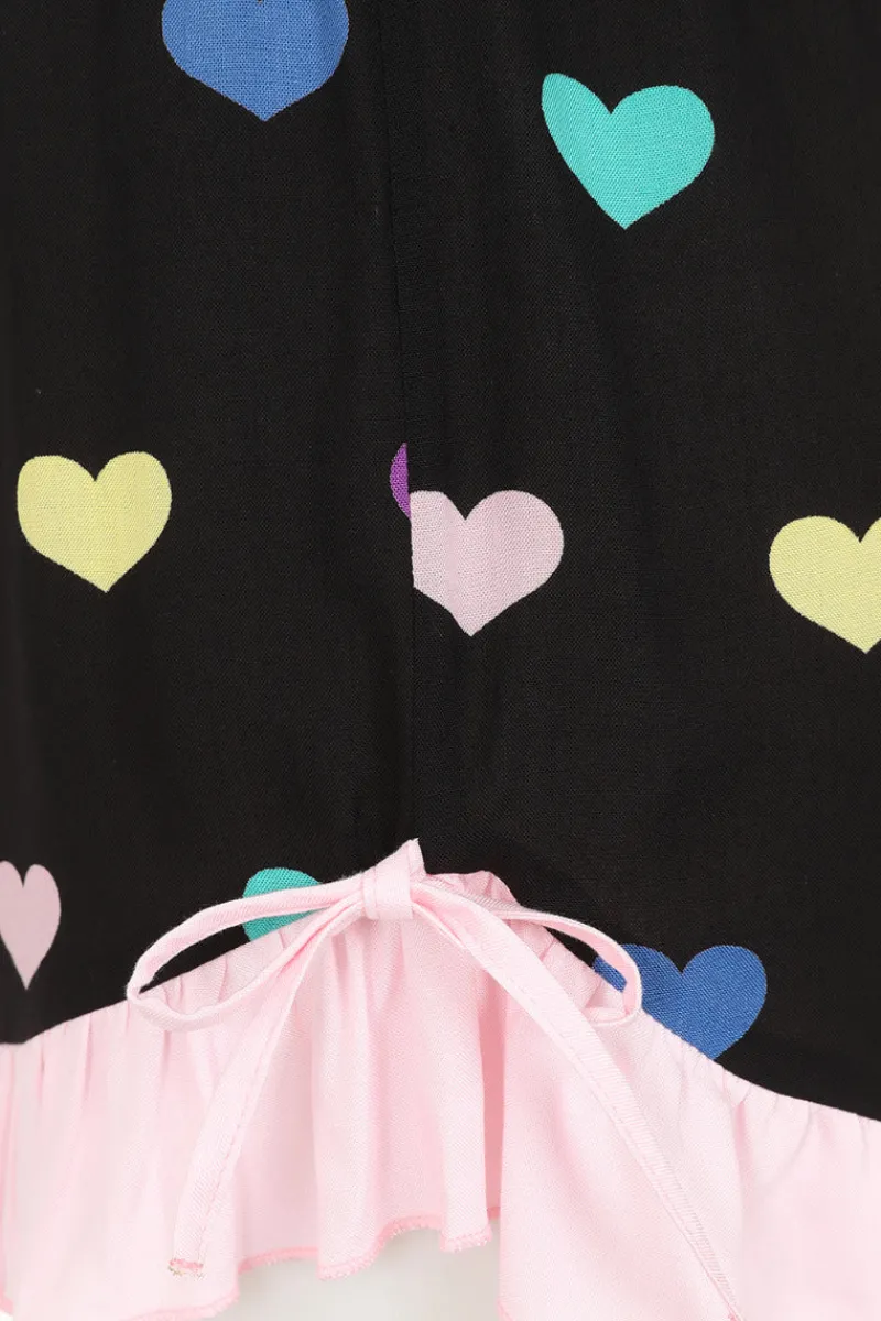 Hell Bunny Mimi Shorts Black Outlet