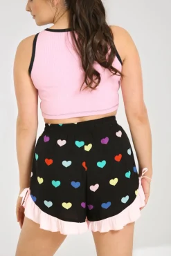Hell Bunny Mimi Shorts Black Outlet