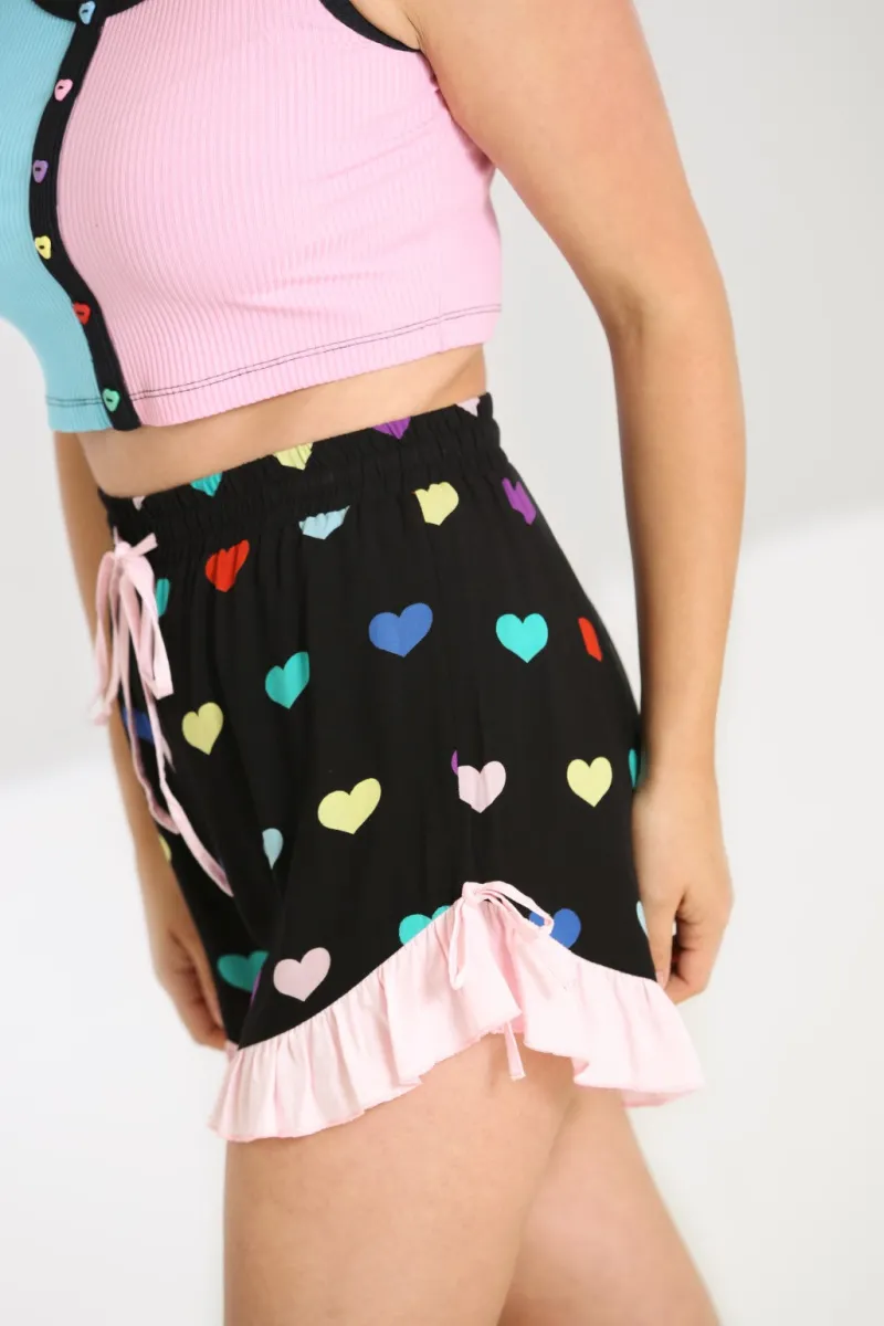 Hell Bunny Mimi Shorts Black Outlet